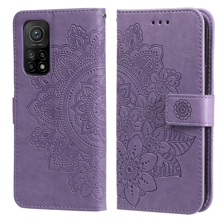 7-petal Flowers Embossing Pattern Horizontal Flip PU Leather Case with Holder & Card Slots & Wallet & Photo Frame, For Xiaomi Mi 10T Pro, For Xiaomi Mi 11, For Xiaomi Poco X3/X3 Pro/X3 NFC, For Xiaomi Mi 11 Ultra, For Xiaomi Mi 11 Lite                 ...