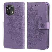 Load image into Gallery viewer, 7-petal Flowers Embossing Pattern Horizontal Flip PU Leather Case with Holder &amp; Card Slots &amp; Wallet &amp; Photo Frame, For Xiaomi Mi 10T Pro, For Xiaomi Mi 11, For Xiaomi Poco X3/X3 Pro/X3 NFC, For Xiaomi Mi 11 Ultra, For Xiaomi Mi 11 Lite                 ...