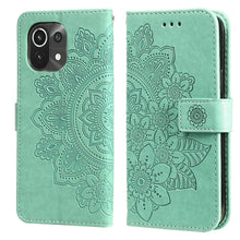Load image into Gallery viewer, 7-petal Flowers Embossing Pattern Horizontal Flip PU Leather Case with Holder &amp; Card Slots &amp; Wallet &amp; Photo Frame, For Xiaomi Mi 10T Pro, For Xiaomi Mi 11, For Xiaomi Poco X3/X3 Pro/X3 NFC, For Xiaomi Mi 11 Ultra, For Xiaomi Mi 11 Lite                 ...