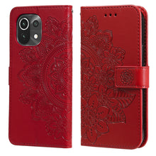 Load image into Gallery viewer, 7-petal Flowers Embossing Pattern Horizontal Flip PU Leather Case with Holder &amp; Card Slots &amp; Wallet &amp; Photo Frame, For Xiaomi Mi 10T Pro, For Xiaomi Mi 11, For Xiaomi Poco X3/X3 Pro/X3 NFC, For Xiaomi Mi 11 Ultra, For Xiaomi Mi 11 Lite                 ...
