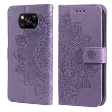 Load image into Gallery viewer, 7-petal Flowers Embossing Pattern Horizontal Flip PU Leather Case with Holder &amp; Card Slots &amp; Wallet &amp; Photo Frame, For Xiaomi Mi 10T Pro, For Xiaomi Mi 11, For Xiaomi Poco X3/X3 Pro/X3 NFC, For Xiaomi Mi 11 Ultra, For Xiaomi Mi 11 Lite                 ...