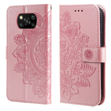 Load image into Gallery viewer, 7-petal Flowers Embossing Pattern Horizontal Flip PU Leather Case with Holder &amp; Card Slots &amp; Wallet &amp; Photo Frame, For Xiaomi Mi 10T Pro, For Xiaomi Mi 11, For Xiaomi Poco X3/X3 Pro/X3 NFC, For Xiaomi Mi 11 Ultra, For Xiaomi Mi 11 Lite                 ...