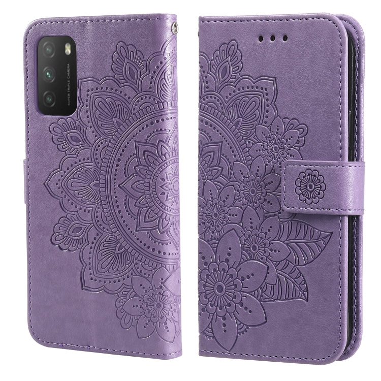 7-petal Flowers Embossing Pattern Horizontal Flip PU Leather Case with Holder & Card Slots & Wallet & Photo Frame, For Xiaomi Mi 10T Pro, For Xiaomi Mi 11, For Xiaomi Poco X3/X3 Pro/X3 NFC, For Xiaomi Mi 11 Ultra, For Xiaomi Mi 11 Lite                 ...