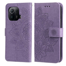 Load image into Gallery viewer, 7-petal Flowers Embossing Pattern Horizontal Flip PU Leather Case with Holder &amp; Card Slots &amp; Wallet &amp; Photo Frame, For Xiaomi Mi 10T Pro, For Xiaomi Mi 11, For Xiaomi Poco X3/X3 Pro/X3 NFC, For Xiaomi Mi 11 Ultra, For Xiaomi Mi 11 Lite                 ...