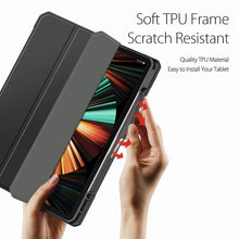Load image into Gallery viewer, DUX DUCIS TOBY Series Shockproof PU Leather + PC + TPU Horizontal Flip Case with Holder &amp; Pen Slot &amp; Sleep / Wake-up Function, For iPad Pro 12.9 2022 / 2021 / 2020