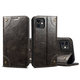 Baroque Simple Horizontal Flip Leather Case, with Holder & Card Slots & Wallet, For iPhone 11, For iPhone 11 Pro, For iPhone 11 Pro Max, For iPhone XS / X, For iPhone SE 2022 / SE 2020 / 8 / 7, For iPhone 8 Plus / 7 Plus, For iPhone XR, For iPhone XS Max