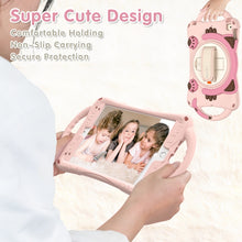 Load image into Gallery viewer, Cute Cat King Kids Shockproof EVA Protective Case with Holder &amp; Shoulder Strap &amp; Handle, For iPad mini 5 / 4 / 3 / 2 /1