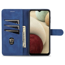 Load image into Gallery viewer, AZNS Skin Feel Calf Texture Horizontal Flip Leather Case with Card Slots &amp; Holder &amp; Wallet, For Samsung Galaxy A12 5G, For Samsung Galaxy A52 5G / 4G, For Samsung Galaxy A72 5G / 4G, For Samsung Galaxy S20 FE