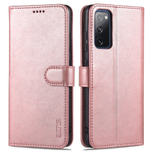 Load image into Gallery viewer, AZNS Skin Feel Calf Texture Horizontal Flip Leather Case with Card Slots &amp; Holder &amp; Wallet, For Samsung Galaxy A12 5G, For Samsung Galaxy A52 5G / 4G, For Samsung Galaxy A72 5G / 4G, For Samsung Galaxy S20 FE
