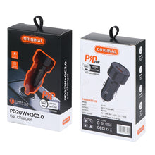 Load image into Gallery viewer, LZ-201 PD 20W USB-C / Type-C + QC 3.0 USB Mini Fast Car Charger
