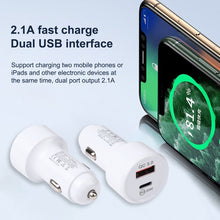Load image into Gallery viewer, LZ-201 PD 20W USB-C / Type-C + QC 3.0 USB Mini Fast Car Charger