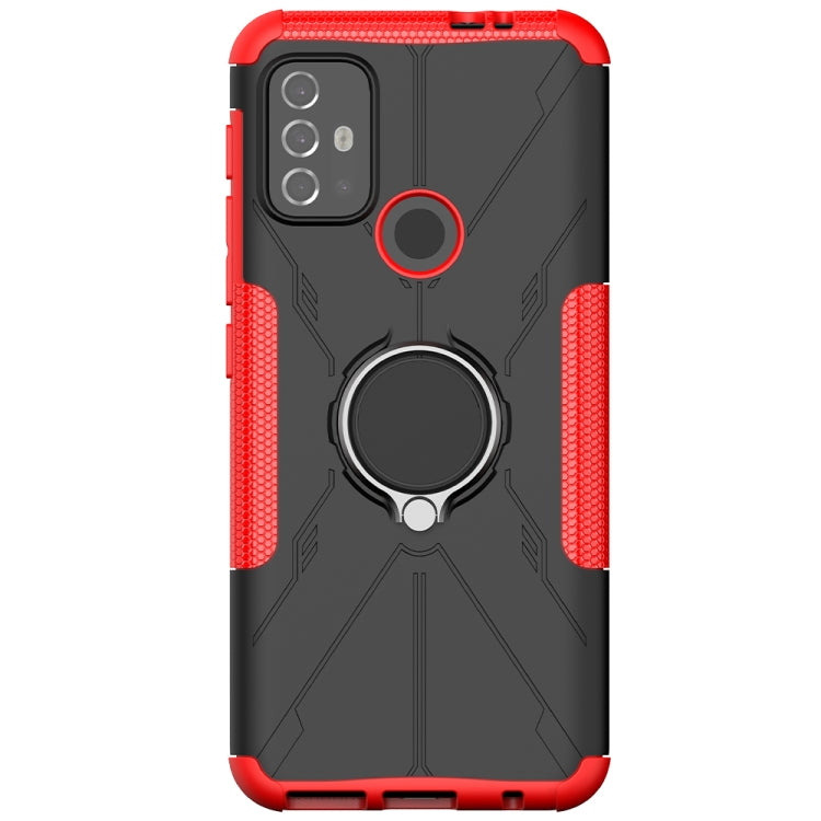 Armor Bear Shockproof PC + TPU Protective Case with Ring Holder, For Xiaomi Redmi Note 10, For Motorola  Moto G30, For vivo Y20