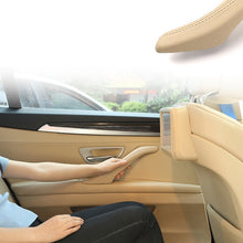 Load image into Gallery viewer, Car Leather Right Side Inner Door Handle Assembly 51417225854 for BMW 5 Series F10 / F18 2011-2017, Right Side (Black), Right Side (Beige), Right Side (Creamy-white), Right Side (Grey), Right Side (Wine Red), Right Side (Mocha)
