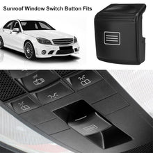 Load image into Gallery viewer, Car Sunroof Switch Button Dome Light Button for Mercedes-Benz W204 / X204 2008-2015, For Mercedes-Benz W204(Nut Beige), For Mercedes-Benz W204(Black), For Mercedes-Benz W204(Grey White), For Mercedes-Benz W204(Mercerized Beige)                         ...
