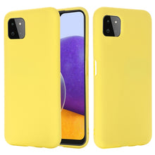 Load image into Gallery viewer, Solid Color Liquid Silicone Dropproof Full Coverage Protective Case, For Samsung Galaxy A22 4G, For Samsung Galaxy A22 5G, For Samsung Galaxy A82