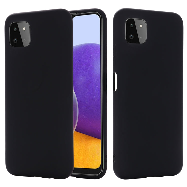 Solid Color Liquid Silicone Dropproof Full Coverage Protective Case, For Samsung Galaxy A22 4G, For Samsung Galaxy A22 5G, For Samsung Galaxy A82