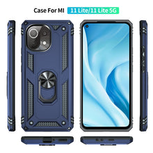 Load image into Gallery viewer, Shockproof TPU + PC Protective Case with 360 Degree Rotating Holder, For Xiaomi Mi 11 Lite 5G