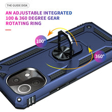 Load image into Gallery viewer, Shockproof TPU + PC Protective Case with 360 Degree Rotating Holder, For Xiaomi Mi 11 Lite 5G