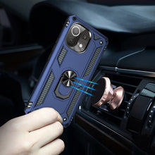 Load image into Gallery viewer, Shockproof TPU + PC Protective Case with 360 Degree Rotating Holder, For Xiaomi Mi 11 Lite 5G