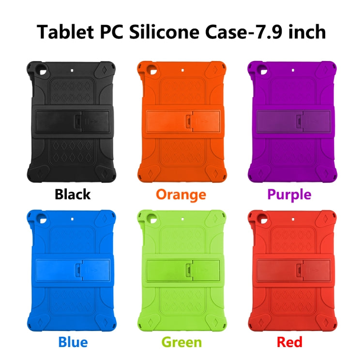 All-inclusive Silicone Shockproof Case with Holder, For iPad mini 5 / 4 with Pen Slot, For iPad 9.7 2018/2017 / Air 2 / Air / Pro 9.7 2016, For iPad Pro 10.5 / 10.2 2021 / 2020 / 2019 / Air 3, For iPad Pro 11 2021 / 2020 / Air 2020 10.9                ...