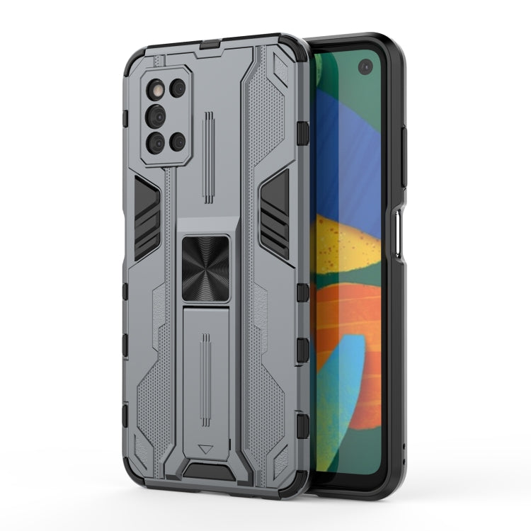 Supersonic PC + TPU Shock-proof Case with Holder, For Xiaomi Poco X3 NFC, For Samsung Galaxy F52 5G