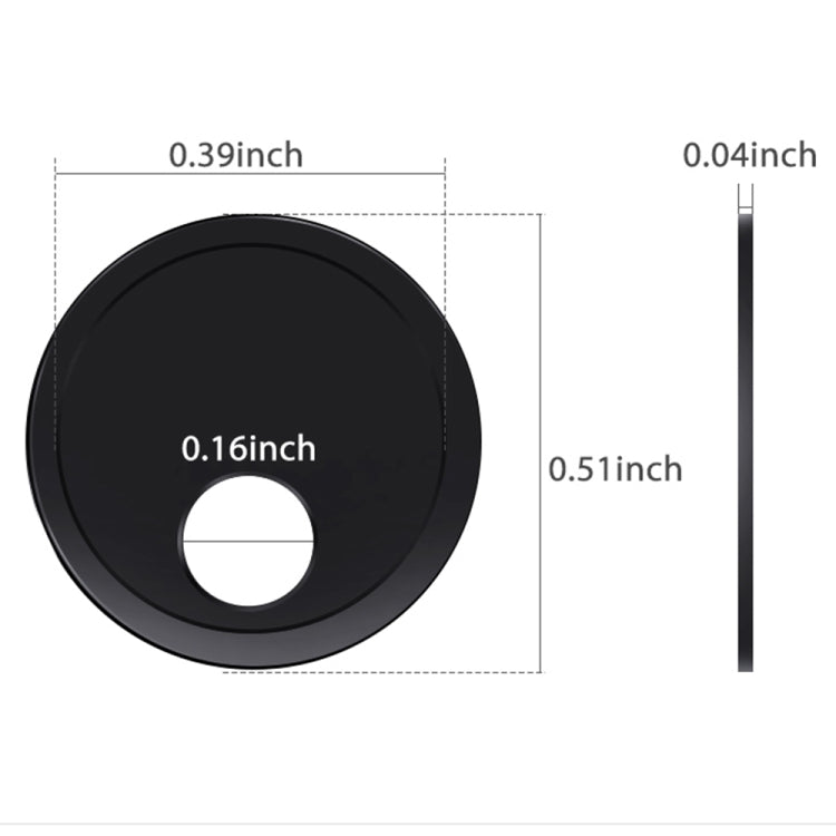 3 PCS Universal Round Shape Design WebCam Cover Camera Cover for Desktop, Laptop, Tablet, Phones
