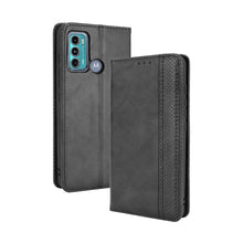 Load image into Gallery viewer, Magnetic Buckle Retro Crazy Horse Texture Horizontal Flip Leather Case with Holder &amp; Card Slots &amp; Photo Frame, For Motorola Moto G60 / Moto G40 Fusion, For OPPO Realme C11 2021 / Realme C20 / Realme C20a, For OPPO Reno5 A, For TCL 20 Pro 5G, For TCL 20...