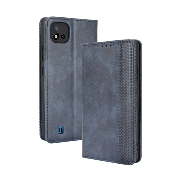 Magnetic Buckle Retro Crazy Horse Texture Horizontal Flip Leather Case with Holder & Card Slots & Photo Frame, For Motorola Moto G60 / Moto G40 Fusion, For OPPO Realme C11 2021 / Realme C20 / Realme C20a, For OPPO Reno5 A, For TCL 20 5G / 20S / 20L / 2...