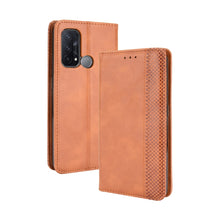 Load image into Gallery viewer, Magnetic Buckle Retro Crazy Horse Texture Horizontal Flip Leather Case with Holder &amp; Card Slots &amp; Photo Frame, For Motorola Moto G60 / Moto G40 Fusion, For OPPO Realme C11 2021 / Realme C20 / Realme C20a, For OPPO Reno5 A, For TCL 20 5G / 20S / 20L / 2...
