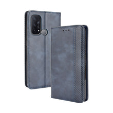 Load image into Gallery viewer, Magnetic Buckle Retro Crazy Horse Texture Horizontal Flip Leather Case with Holder &amp; Card Slots &amp; Photo Frame, For Motorola Moto G60 / Moto G40 Fusion, For OPPO Realme C11 2021 / Realme C20 / Realme C20a, For OPPO Reno5 A, For TCL 20 5G / 20S / 20L / 2...