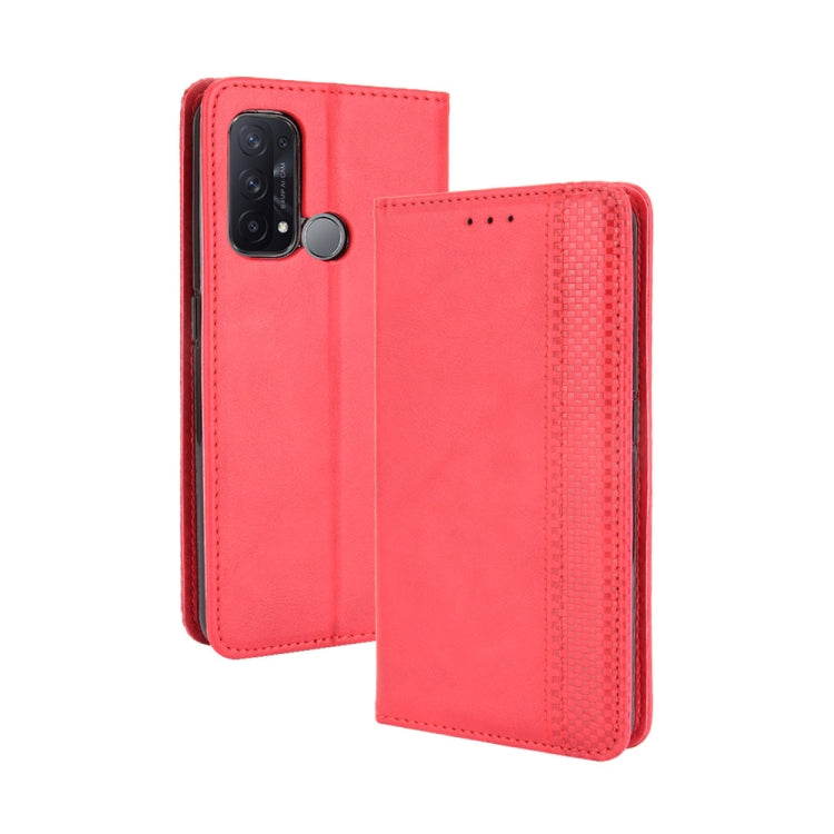 Magnetic Buckle Retro Crazy Horse Texture Horizontal Flip Leather Case with Holder & Card Slots & Photo Frame, For Motorola Moto G60 / Moto G40 Fusion, For OPPO Realme C11 2021 / Realme C20 / Realme C20a, For OPPO Reno5 A, For TCL 20 Pro 5G, For TCL 20...