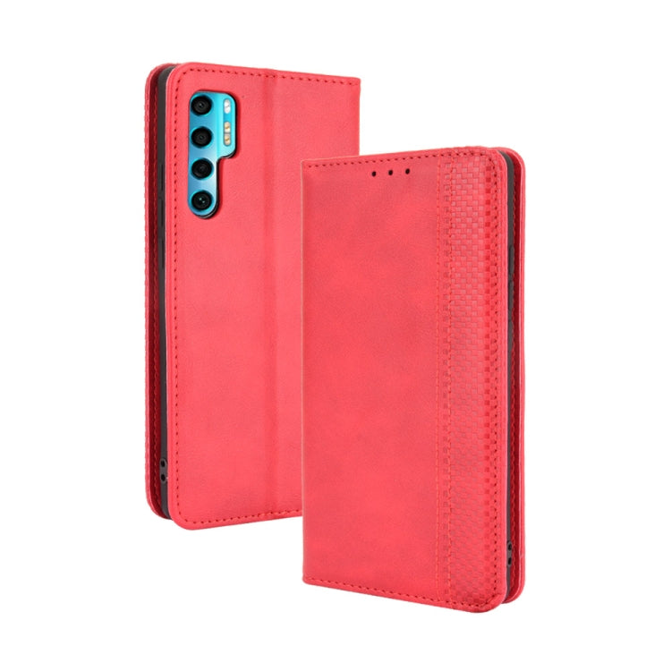 Magnetic Buckle Retro Crazy Horse Texture Horizontal Flip Leather Case with Holder & Card Slots & Photo Frame, For Motorola Moto G60 / Moto G40 Fusion, For OPPO Realme C11 2021 / Realme C20 / Realme C20a, For OPPO Reno5 A, For TCL 20 5G / 20S / 20L / 2...