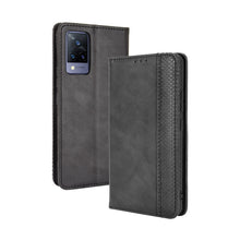 Load image into Gallery viewer, Magnetic Buckle Retro Crazy Horse Texture Horizontal Flip Leather Case with Holder &amp; Card Slots &amp; Photo Frame, For Motorola Moto G60 / Moto G40 Fusion, For OPPO Realme C11 2021 / Realme C20 / Realme C20a, For OPPO Reno5 A, For TCL 20 5G / 20S / 20L / 2...
