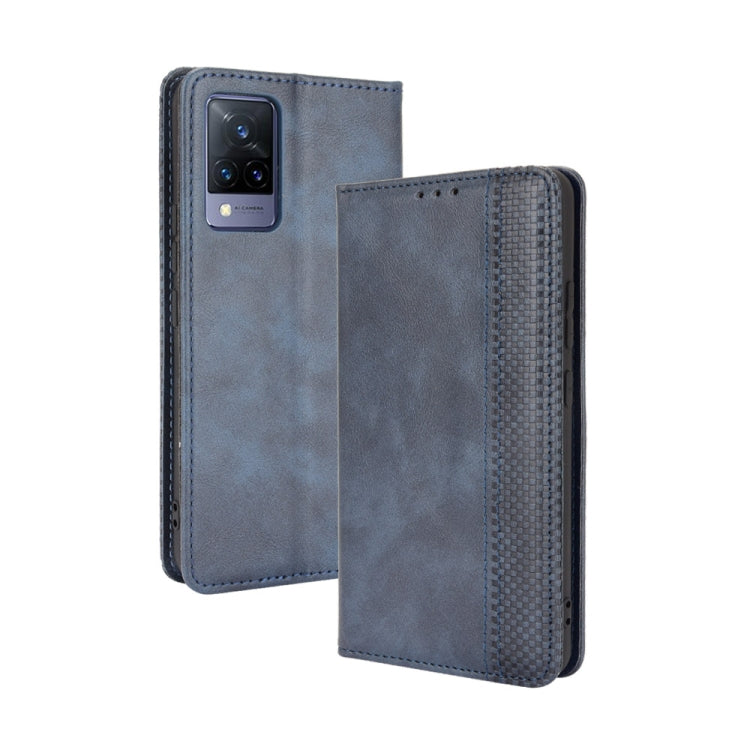 Magnetic Buckle Retro Crazy Horse Texture Horizontal Flip Leather Case with Holder & Card Slots & Photo Frame, For Motorola Moto G60 / Moto G40 Fusion, For OPPO Realme C11 2021 / Realme C20 / Realme C20a, For OPPO Reno5 A, For TCL 20 5G / 20S / 20L / 2...
