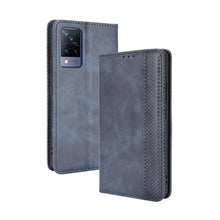 Load image into Gallery viewer, Magnetic Buckle Retro Crazy Horse Texture Horizontal Flip Leather Case with Holder &amp; Card Slots &amp; Photo Frame, For Motorola Moto G60 / Moto G40 Fusion, For OPPO Realme C11 2021 / Realme C20 / Realme C20a, For OPPO Reno5 A, For TCL 20 5G / 20S / 20L / 2...