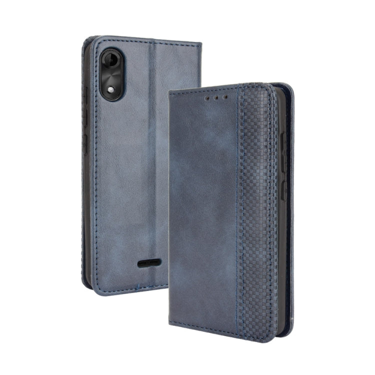 Magnetic Buckle Retro Crazy Horse Texture Horizontal Flip Leather Case with Holder & Card Slots & Photo Frame, For Motorola Moto G60 / Moto G40 Fusion, For OPPO Realme C11 2021 / Realme C20 / Realme C20a, For OPPO Reno5 A, For TCL 20 5G / 20S / 20L / 2...