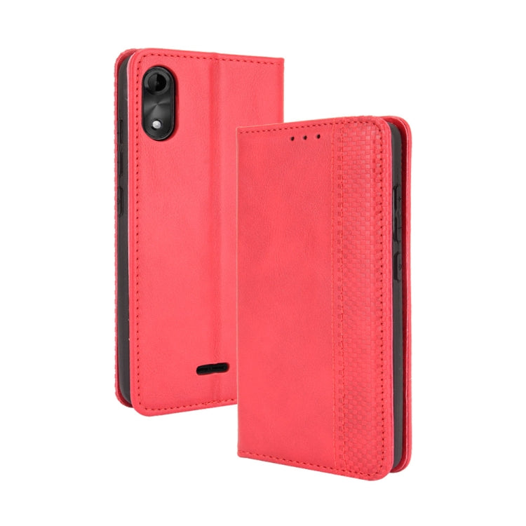 Magnetic Buckle Retro Crazy Horse Texture Horizontal Flip Leather Case with Holder & Card Slots & Photo Frame, For Motorola Moto G60 / Moto G40 Fusion, For OPPO Realme C11 2021 / Realme C20 / Realme C20a, For OPPO Reno5 A, For TCL 20 5G / 20S / 20L / 2...