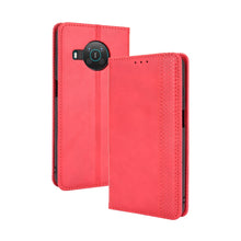 Load image into Gallery viewer, Magnetic Buckle Retro Crazy Horse Texture Horizontal Flip Leather Case with Holder &amp; Card Slots &amp; Photo Frame, For Motorola Moto G60 / Moto G40 Fusion, For OPPO Realme C11 2021 / Realme C20 / Realme C20a, For OPPO Reno5 A, For TCL 20 5G / 20S / 20L / 2...