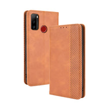 Load image into Gallery viewer, Magnetic Buckle Retro Crazy Horse Texture Horizontal Flip Leather Case with Holder &amp; Card Slots &amp; Photo Frame, For Motorola Moto G60 / Moto G40 Fusion, For OPPO Realme C11 2021 / Realme C20 / Realme C20a, For OPPO Reno5 A, For TCL 20 5G / 20S / 20L / 2...