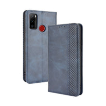 Load image into Gallery viewer, Magnetic Buckle Retro Crazy Horse Texture Horizontal Flip Leather Case with Holder &amp; Card Slots &amp; Photo Frame, For Motorola Moto G60 / Moto G40 Fusion, For OPPO Realme C11 2021 / Realme C20 / Realme C20a, For OPPO Reno5 A, For TCL 20 5G / 20S / 20L / 2...