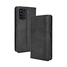 Load image into Gallery viewer, Magnetic Buckle Retro Crazy Horse Texture Horizontal Flip Leather Case with Holder &amp; Card Slots &amp; Photo Frame, For Samsung Galaxy A22 4G, For Samsung Galaxy F52 5G, For Sony Xperia 5 III, For Sony Xperia Ace II, For Sharp Aquos R6, For Xiaomi Mi Mix Fo...