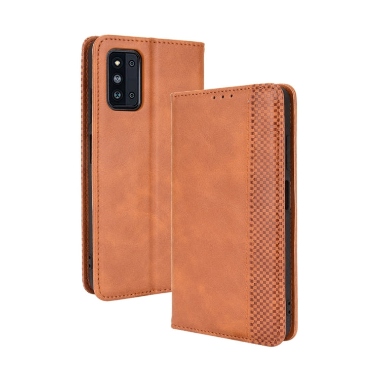 Magnetic Buckle Retro Crazy Horse Texture Horizontal Flip Leather Case with Holder & Card Slots & Photo Frame, For Samsung Galaxy F52 5G, For Sony Xperia 5 III, For Sony Xperia Ace II, For Sharp Aquos R6, For Xiaomi Mi Mix Fold, For ZTE Libero 5G      ...
