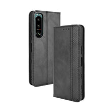 Load image into Gallery viewer, Magnetic Buckle Retro Crazy Horse Texture Horizontal Flip Leather Case with Holder &amp; Card Slots &amp; Photo Frame, For Samsung Galaxy A22 4G, For Samsung Galaxy F52 5G, For Sony Xperia 5 III, For Sony Xperia Ace II, For Sharp Aquos R6, For Xiaomi Mi Mix Fo...