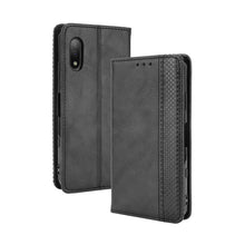 Load image into Gallery viewer, Magnetic Buckle Retro Crazy Horse Texture Horizontal Flip Leather Case with Holder &amp; Card Slots &amp; Photo Frame, For Samsung Galaxy A22 4G, For Samsung Galaxy F52 5G, For Sony Xperia 5 III, For Sony Xperia Ace II, For Sharp Aquos R6, For Xiaomi Mi Mix Fo...