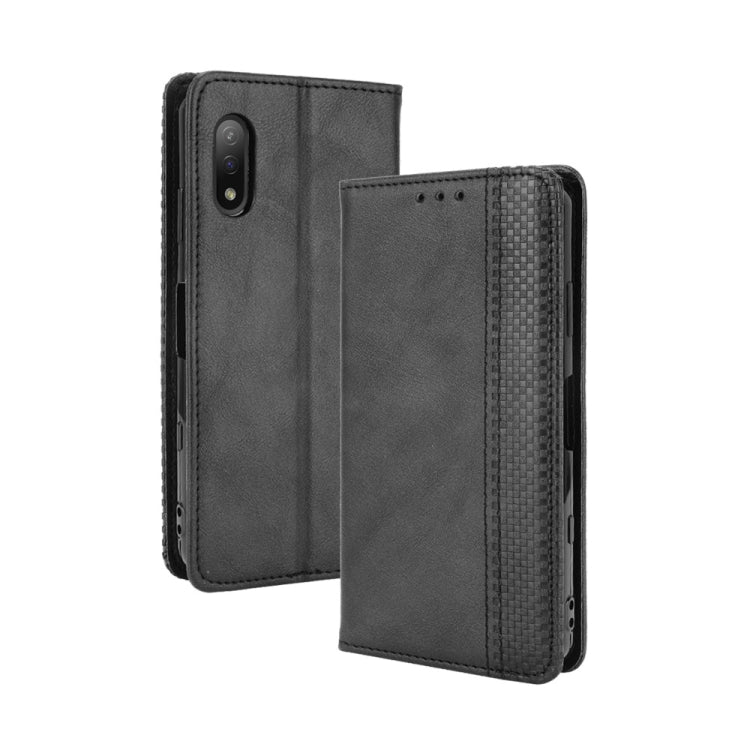 Magnetic Buckle Retro Crazy Horse Texture Horizontal Flip Leather Case with Holder & Card Slots & Photo Frame, For Samsung Galaxy F52 5G, For Sony Xperia 5 III, For Sony Xperia Ace II, For Sharp Aquos R6, For Xiaomi Mi Mix Fold, For ZTE Libero 5G      ...