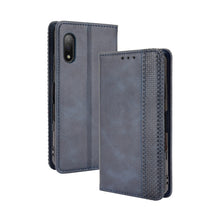 Load image into Gallery viewer, Magnetic Buckle Retro Crazy Horse Texture Horizontal Flip Leather Case with Holder &amp; Card Slots &amp; Photo Frame, For Samsung Galaxy A22 4G, For Samsung Galaxy F52 5G, For Sony Xperia 5 III, For Sony Xperia Ace II, For Sharp Aquos R6, For Xiaomi Mi Mix Fo...