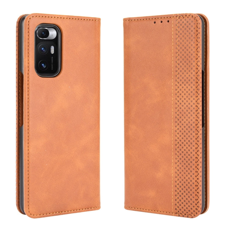 Magnetic Buckle Retro Crazy Horse Texture Horizontal Flip Leather Case with Holder & Card Slots & Photo Frame, For Samsung Galaxy F52 5G, For Sony Xperia 5 III, For Sony Xperia Ace II, For Sharp Aquos R6, For Xiaomi Mi Mix Fold, For ZTE Libero 5G      ...