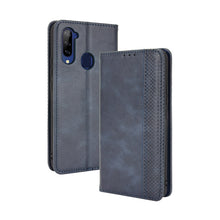 Load image into Gallery viewer, Magnetic Buckle Retro Crazy Horse Texture Horizontal Flip Leather Case with Holder &amp; Card Slots &amp; Photo Frame, For Samsung Galaxy A22 4G, For Samsung Galaxy F52 5G, For Sony Xperia 5 III, For Sony Xperia Ace II, For Sharp Aquos R6, For Xiaomi Mi Mix Fo...