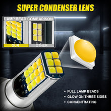 Load image into Gallery viewer, DC9-36V 30W 3000LM IP65 Car LED Double Color Fog Light with 30LEDs SMD-2525 Lamp, 2 PCS V6 880, 2 PCS V6 9005, 2 PCS V6 9006, 2 PCS V6 H4, 2 PCS V6 H7, 2 PCS V6 H10, 2 PCS V6 H11, 2 PCS V6 H16, 2 PCS V6 P13W