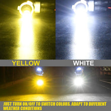 Load image into Gallery viewer, DC9-36V 30W 3000LM IP65 Car LED Double Color Fog Light with 30LEDs SMD-2525 Lamp, 2 PCS V6 880, 2 PCS V6 9005, 2 PCS V6 9006, 2 PCS V6 H4, 2 PCS V6 H7, 2 PCS V6 H10, 2 PCS V6 H11, 2 PCS V6 H16, 2 PCS V6 P13W